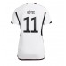 Duitsland Mario Gotze #11 Voetbalkleding Thuisshirt Dames WK 2022 Korte Mouwen